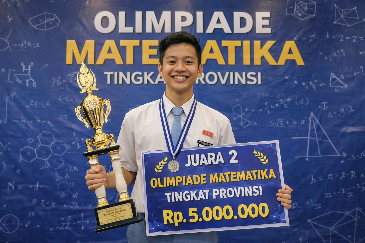 Juara 2 Olimpiade Matematika Tingkat Provinsi